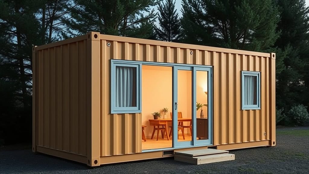 maison container habitable prix — illustration de la section : Quel est le prix d’une maison container habitable en 2026 ?